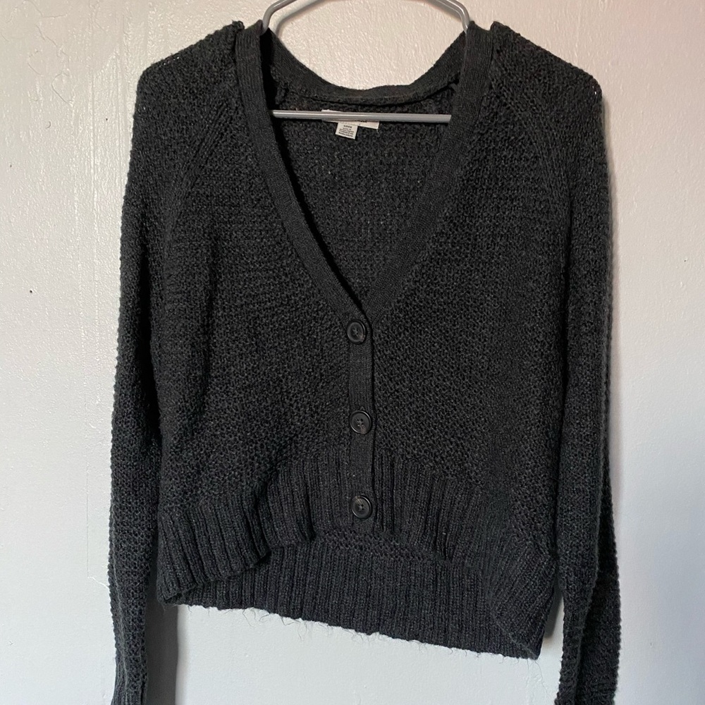 American Eagle Cropped Cardigan Small